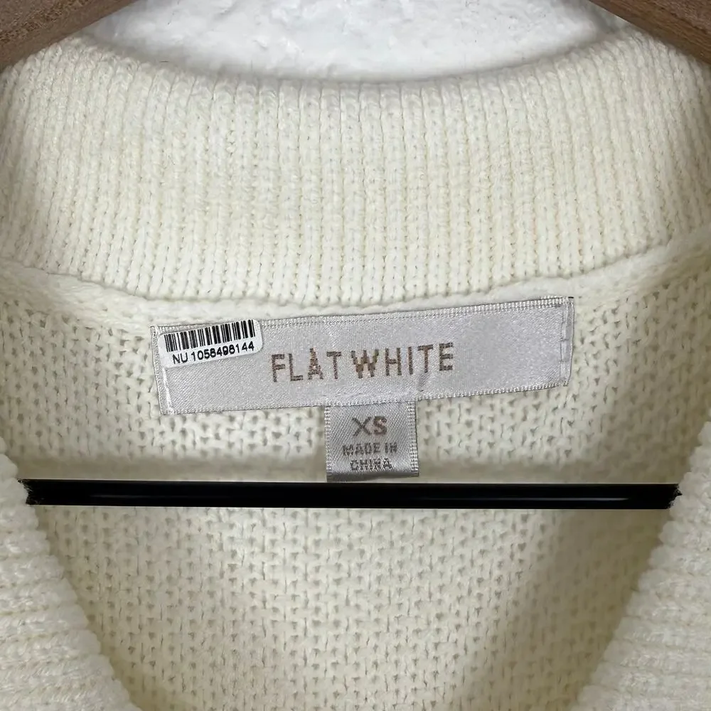 Flat White Anthropologie Twofer Tennis Dress Preppy Country Club Size XS